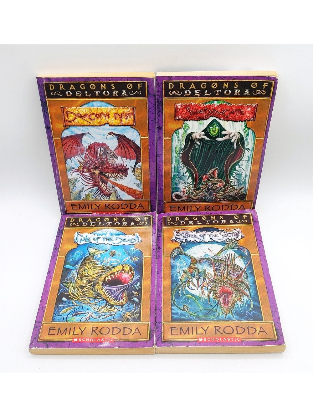 Dragons of Deltora Quest #1-4 Emily Rodda Paperback Books Scholastic